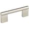 Elements 96 mm Center-to-Center Satin Nickel Knox Cabinet Bar Pull 645-96SN - alternate 1